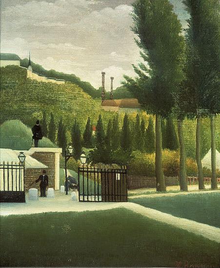 Henri Rousseau The Customs Post oil painting image